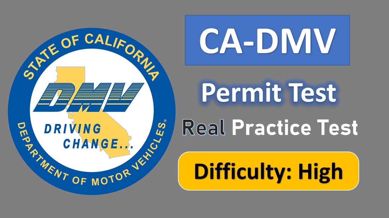 What is the California DMV Practice Test 16?